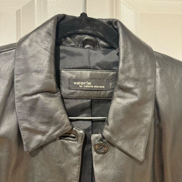 Vintage Valerie by Valerie Stevens Leather Jacket - Size‎ Large - Picture 2 of 8